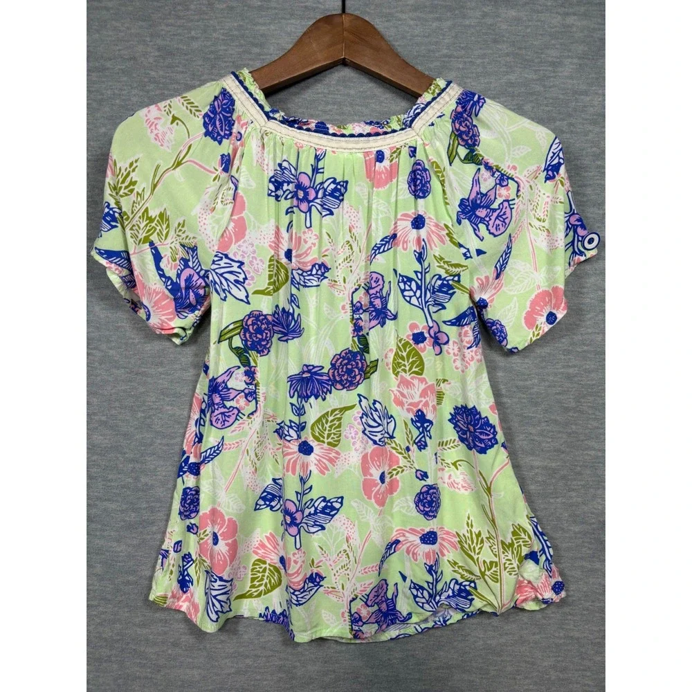 Matilda Jane 435 Girls Top Adventure Begins Rock Paper Scissors Sz‎ 12